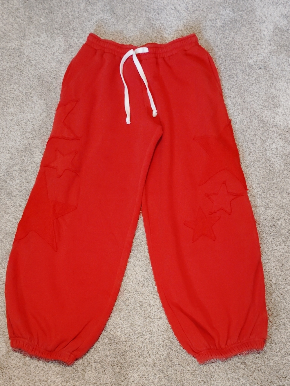 Urban Outfitters Red Star Appliqué Jogger Pants